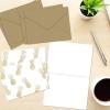 image:imageCR Gibson CM623430 Gold Pineapple Boxed Thank You Cards with Envelopes 10 Cards