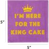 image:imageCR Gibson Mardi Gras Beverae Napkin 20 Count TW425386