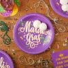 image:imageCR Gibson Mardi Gras Dinner Plate 8 Count TW1225386