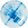 image:imageCR Gibson QAPS224471 Americana Tie Dye Reusable Melamine Plate Set 9 Diameter Blue 4pcs