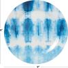image:imageCR Gibson QAPS224471 Americana Tie Dye Reusable Melamine Plate Set 9 Diameter Blue 4pcs