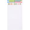 image:imageCR Gibson CM3325650 Signature N Squared Big Ideas Large Notepad with 80 Sheets 4 x 8 MulticolorBig Ideas