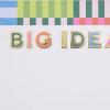 image:imageCR Gibson CM3325650 Signature N Squared Big Ideas Large Notepad with 80 Sheets 4 x 8 MulticolorBig Ideas