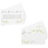image:imageCR Gibson Q1624814 Wedding Shower Recipe Cards and Invite Enclosure Cards 40pcs WhiteStandard Pack of 2