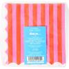 image:imageCR Gibson TW425648 Bold Stripe Disposable Paper Cocktail Napkins 5 x 5 Multicolor 20 PiecesBold Stripe