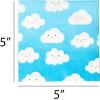 image:imageCR Gibson TW425648 Bold Stripe Disposable Paper Cocktail Napkins 5 x 5 Multicolor 20 PiecesLittle Cloud