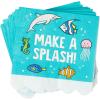 image:imageCR Gibson TW425648 Bold Stripe Disposable Paper Cocktail Napkins 5 x 5 Multicolor 20 PiecesUnder the Sea