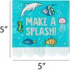 image:imageCR Gibson TW425648 Bold Stripe Disposable Paper Cocktail Napkins 5 x 5 Multicolor 20 PiecesUnder the Sea