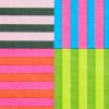 image:imageCR Gibson TW725648 Bold Stripe Die Cut Disposable Paper Lunch Napkins 6 x 6 Multicolor 20 PiecesBold Stripe