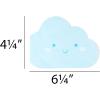 image:imageCR Gibson TW725648 Bold Stripe Die Cut Disposable Paper Lunch Napkins 6 x 6 Multicolor 20 PiecesLittle Cloud