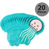 image:imageCR Gibson TW725648 Bold Stripe Die Cut Disposable Paper Lunch Napkins 6 x 6 Multicolor 20 PiecesUnder the Sea