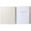 image:imageCR Gibson WA2824084 Forever amp Always Wedding Planner Notebook and Organizer 168 Pages with 9 Tabbed Dividers 875 W x 1025 H Ivory White