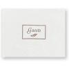 image:imageCR Gibson White Sands Customizable Wedding Guest Book 94 pgs 9 x 7White