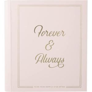 image:imageCR Gibson WA2824084 Forever amp Always Wedding Planner Notebook and Organizer 168 Pages with 9 Tabbed Dividers 875 W x 1025 H Ivory White
