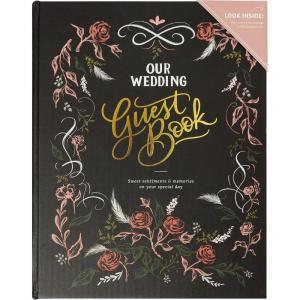 image:imageLily amp Val Wedding Guest Book Fun Wedding Ideas Alternative Wedding Guest Book Capture Memories with Wedding Book for Decoration Dark Cover WG325390