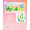 image:imageC R Gibson Kailo Chic Acrylic Flower Home Decorations Sizes Vary Pink and Coral 3 PiecesBlue  Lavender  Teal