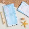image:imageCR Gibson Recipe Binders  3Ring Binder for Recipes Tabbed Dividers Pocket Page Inserts and Recipe Cards 9 x 94 Coastal KitchenMagnetic List Pad
