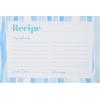 image:imageCR Gibson Recipe Binders  3Ring Binder for Recipes Tabbed Dividers Pocket Page Inserts and Recipe Cards 9 x 94 Coastal KitchenRecipe Cards