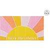 image:imageCR Gibson TW825063 Kailo Chic Sunny Days Disposable Paper Guest Towels and Dinner Napkins 8 x 425 Multicolor 16pcsSunny Days