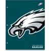 image:imagePhiladelphia Eagles NFL 2Pocket School Folders 4 Pack 95 x 12