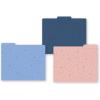image:imageCR Gibson Colored Star Constellation File Folders 9pc 115 W x 95 H 9 folders