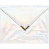 image:imageCR Gibson Iridescent Faux Leather Document Folder with Gold Magnetic Closure Office Supplies 125 W x 95 H