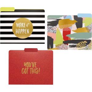 image:imageFitlosophy Quote File folders for Work or School Set of 9