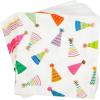 image:imageCR Gibson Beverage Napkin Sprinkle Birthday  Scallop Edge DieCut 20Count 5