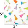image:imageCR Gibson Beverage Napkin Sprinkle Birthday  Scallop Edge DieCut 20Count 5