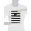 image:imageCR Gibson Black and White Striped Spiral Recipe Journal 100 Pages 725 x 9 QMR18688Black  White