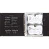 image:imageCR Gibson Checkered Wreath 3Ring Recipe Binder with Blank Recipe Cards 9 W x 95 H x 175 D 41pcs