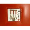 image:imageCR Gibson Red Leather Kitchen Recipe Keeper Binder 9 x 95Red