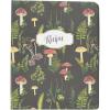 image:imageCR Gibson Black and White Striped Spiral Recipe Journal 100 Pages 725 x 9 QMR18688Mushroom