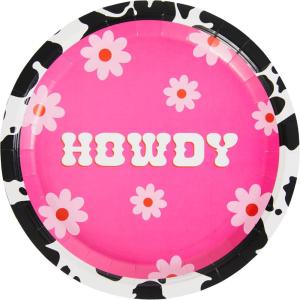 image:imageCR Gibson Appetizer Plates Howdy 9 Diameter 8 Count TW1525513