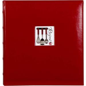 image:imageCR Gibson QP138949 Recipe Binder 11 x 12 inchesRed