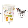 image:imageParty Animal Paper CupsStrawsToppers 8 Count TWCST25362Paper Cups