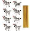 image:imageParty Animal Paper CupsStrawsToppers 8 Count TWCST25362Paper Cups