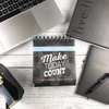 image:imageFitlosophy Make Today Count 365Day Inspirational Perpetual Desk Calendar Fitdesk 365Day Perpetual Calendar FITDESKCal
