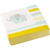 image:imageCR Gibson Mom and Baby Elephant Dessert and Luncheon Napkins 40pc 65 W x 65 L