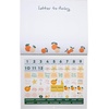 image:imageCR Gibson Little Darling Baby Milestone Calendar  Babys First Year Memory Keepsake CalendarLittle Darling