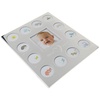 image:imageCarters Babys First Year Animal Theme Silver Metal Month by Month Picture Frame 975 L x 1175 H