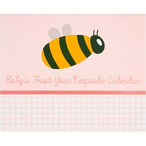 image:imageCR Gibson Little Darling Baby Milestone Calendar  Babys First Year Memory Keepsake CalendarLittle Snuggle Bug