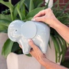 image:imageCarters BB123443 Elephant Ceramic Piggy Bank for Kids 81 W x 68 H