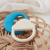 image:imageCR Gibson 100 Food Grade Silicone Moon Baby Teether for Infants 275 x 425 Multicolor