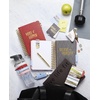 image:imageFitlosophy Black Leatherette live life fit Daily Planner Notebook 8 x 10Planner