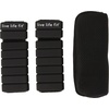 image:imageFitlosophy FAW24439 Adjustable 1Pound Ankle and Wrist Weights for Home Workouts Black 2pcs