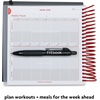 image:imageFitlosophy Fitbook 12 Week Fitness Journal and Planner for Workouts Weight Loss and Exercise