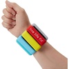 image:imagefitlosophy FAW24438 Adjustable 1Pound Ankle and Wrist Weights for Home Workouts Multicolored 2pcs