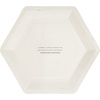 image:imageCR Gibson Honeycomb Hive Gold Foil Dinner Plates TW1225361 Medium 8 Count