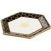 image:imageCR Gibson Honeycomb Hive Gold Foil Dinner Plates TW1225361 Medium 8 Count